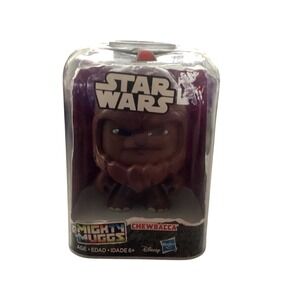 Star Wars Mighty Muggs Chewbacca Hasbro E2175 Vinyl Figure 3 Expressions New